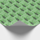 私はアイルランドの聖パトリックの日 ラッピングペーパー (角)