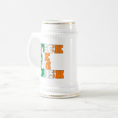 私はアイルランド人だ ビールジョッキ (正面左)