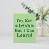私はアイルランド人ではないが、できるよ学う ポストカード (スタンド正面)