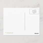 私はアイルランド人ではなくキス私だ ポストカード (裏面)