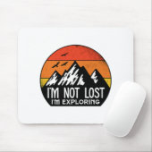 私はアウトドア失ったキャンピングハイキングFuを探索していない マウスパッド (マウス)