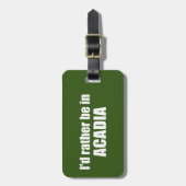 私はアカディアに行きたい ラゲッジタグ (正面縦)