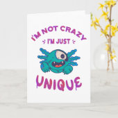 私はアクソロテ熱狂するルではないユニーク カード (黄色い花)