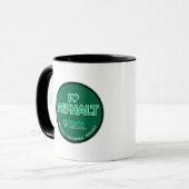 私はアスファルトマグが大好き マグカップ (正面左)