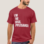 私はアップルソースボス Tシャツ (正面)