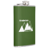 私はアディロンダックスの山にいるほうがいい フラスク (右)