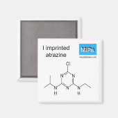 私はアトラジン磁石を刻印した マグネット (正面/裏面)