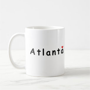 私はアトランタが大好き コーヒーマグカップ
