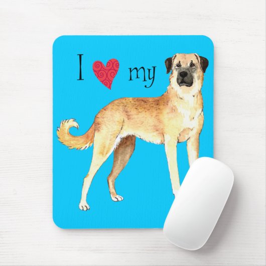 私はアナトリアの羊飼いが大好き マウスパッド (マウス)