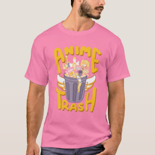 私はアニメと寿司が大好き – かわいいオタク – かわいいマンガ Tシャツ