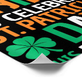 私はアニメを一時停止してSt patricks day祝おもしろいに行った ポスター (角)