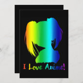 私はアニメ・マンガ・コスプレが大好きです シーズンカード (正面/裏面)