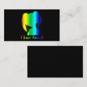 私はアニメ·マンガ·コスプレが大好きです 名刺 (正面/裏面)