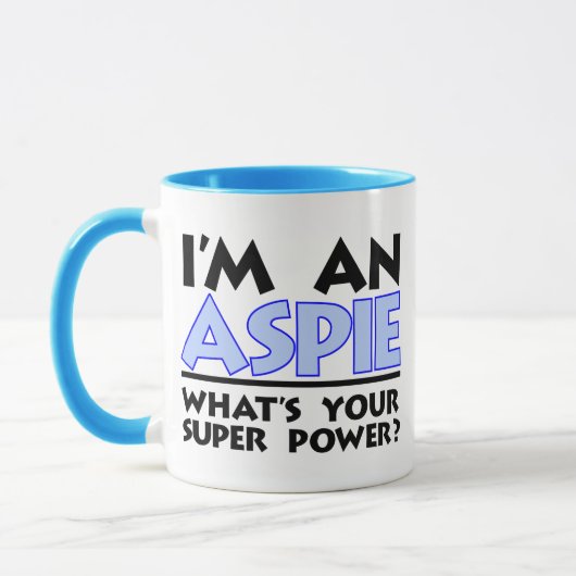 私はアパイだ。お前の力すごいは? マグカップ (左)