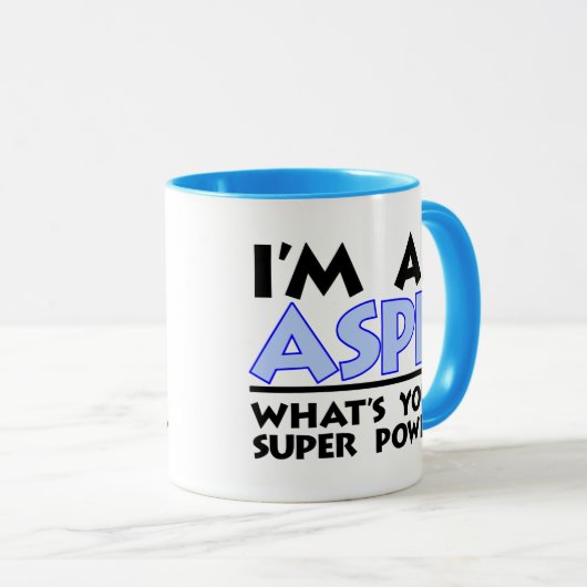 私はアパイだ。お前の力すごいは? マグカップ (正面右)