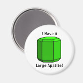 私はアパタイトが大きい! マグネット (正面/裏面)