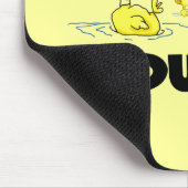 私はアヒルのTシャツおよびギフトを愛します マウスパッド (コーナー)