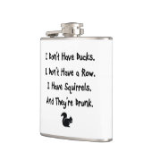 私はアヒルを持っていない フラスク (左)