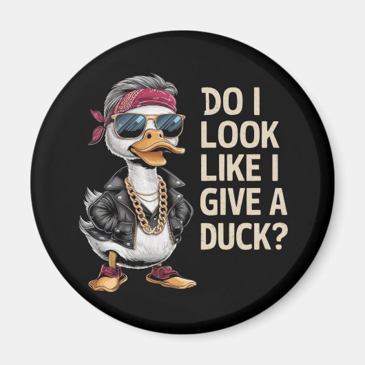 私はアヒル与えのように見えるか(1) マグネット (正面)