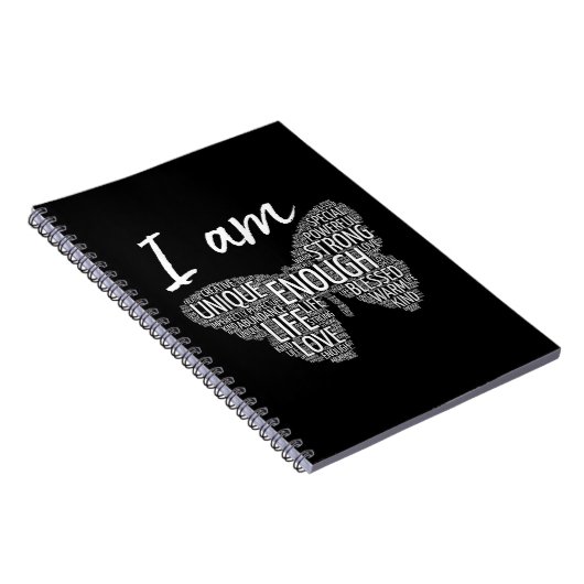 私はアフィユニークーの引力の強い前向き法則だ ノートブック (右側)