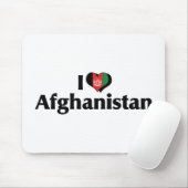 私はアフガニスタンの旗を愛します マウスパッド (マウス)