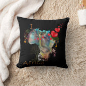 私はアフリカが大好きだ クッション (ブランケット)