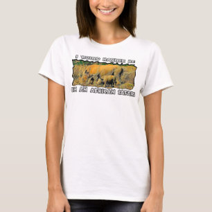 私はアフリカのサファリ系のサイ人の方が好きだ Tシャツ