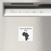 私はアフリカの妻を愛している マグネット (インサイチュ (食洗機))