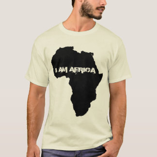 私はアフリカのTシャツです Tシャツ