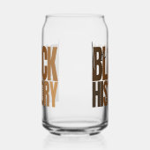 私はアフリカ系アメリカ人を称える黒人歴史月間 ガラス缶 (左)