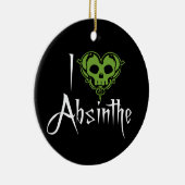 私はアブシンテが大好き セラミックオーナメント (右)