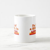 私はアプレトンで大変なことをしている コーヒーマグカップ (中央)