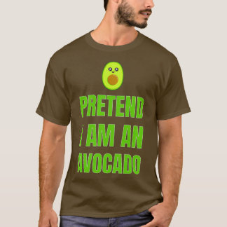 私はアボカドのフリ1 Tシャツ