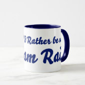 私はアマチュア無線にむしろあります マグカップ (正面右)