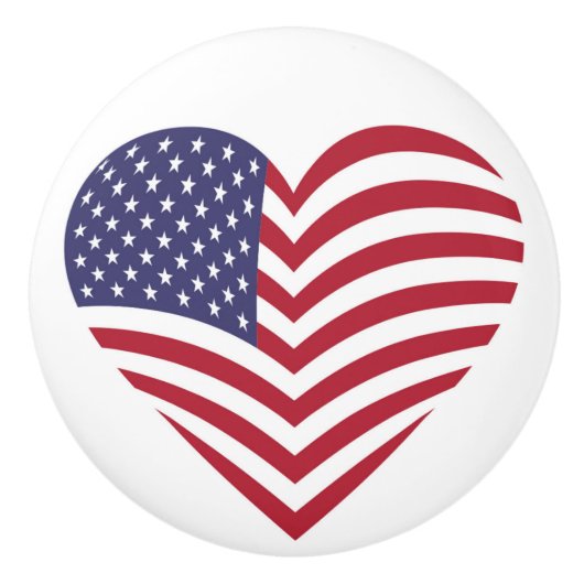 私はアメリカが大好きだ セラミックノブ (正面)