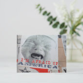 私はアメリカが怖い ポストカード (スタンド正面)