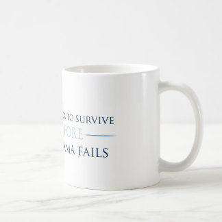 私はアメリカに生き延びてほしいです(マグ) コーヒーマグカップ