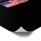 私はアメリカのアイデンティティの無い政治として識別する米国 ポスター (角)