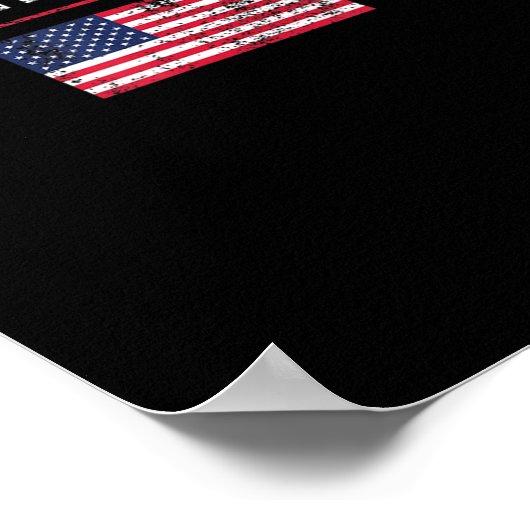 私はアメリカのアイデンティティの無い政治として識別する米国 ポスター (角)