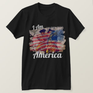 私はアメリカの力、知恵、真実の愛国心 Tシャツ