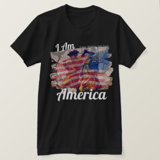 私はアメリカの力、知恵、真実の愛国心 Tシャツ