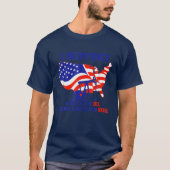 私はアメリカの土壌からアメリカの油を支持する Tシャツ (正面)