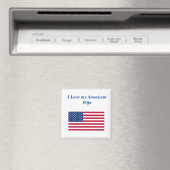 私はアメリカの妻を愛している マグネット (インサイチュ (食洗機))