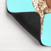 私はアメリカの英語の犬が大好き マウスパッド (コーナー)