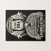 私はアメリカの退役軍人 ジグソーパズル (横)