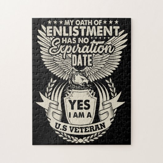 私はアメリカの退役軍人 ジグソーパズル (縦)