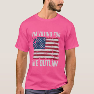 私はアメリカの違法政治に投票していおもしろいる Tシャツ