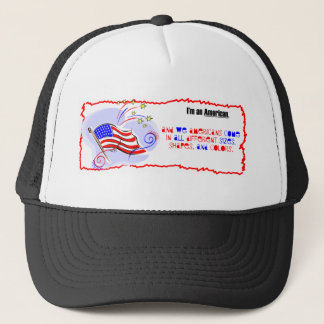 私はアメリカ人です キャップ