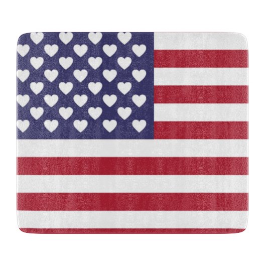 私はアメリカ合衆国が大好きだ カッティングボード (正面)