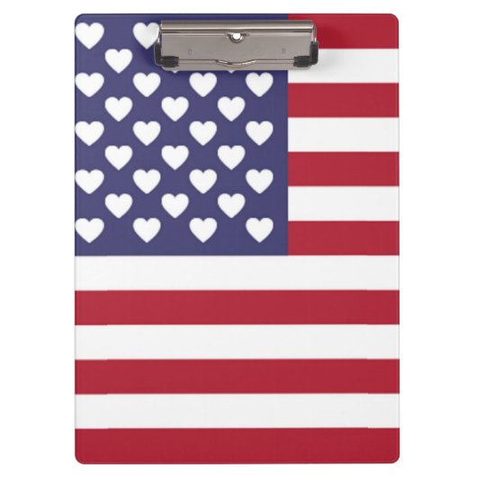 私はアメリカ合衆国が大好きだ クリップボード (正面)
